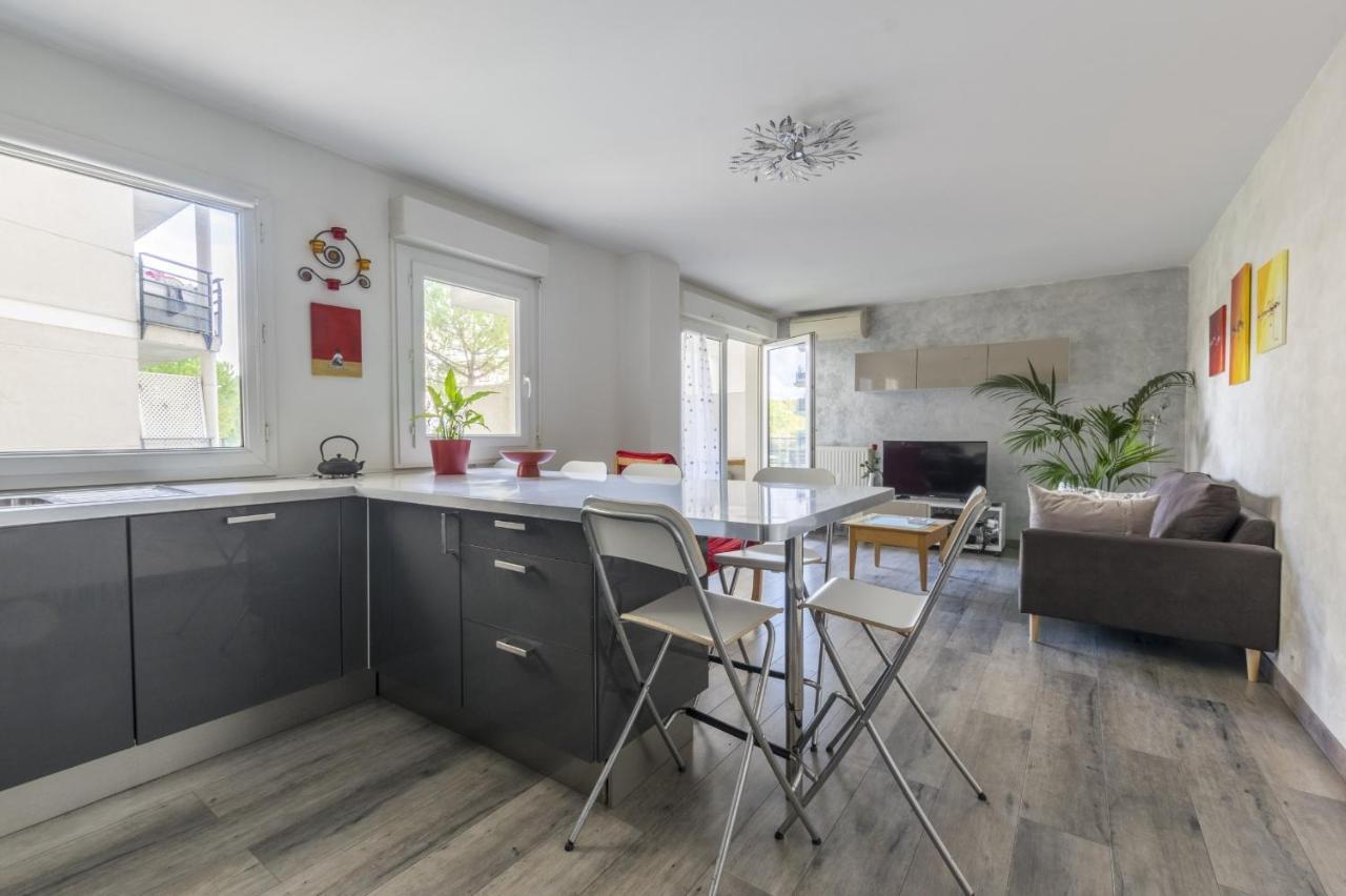 몽펠리에 Superbe Appt Port Marianne, Parking Prive, 4 Personnes 아파트 외부 사진