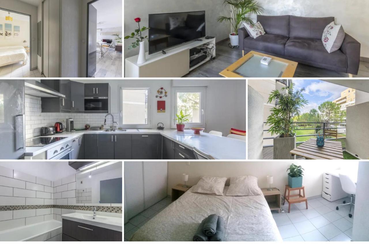 몽펠리에 Superbe Appt Port Marianne, Parking Prive, 4 Personnes 아파트 외부 사진